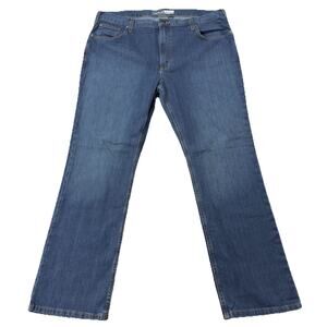 NWOT Carhartt Rugged Flex Relaxed Fit Dark Wash Stretch Denim Jeans Mens 40x32